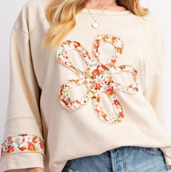 #121 Flower patch exposed seam - Picture 4 of 4